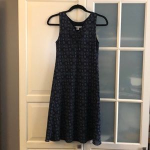 Casual Corner Annex Navy print Dress
